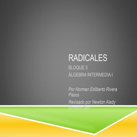 Radicales