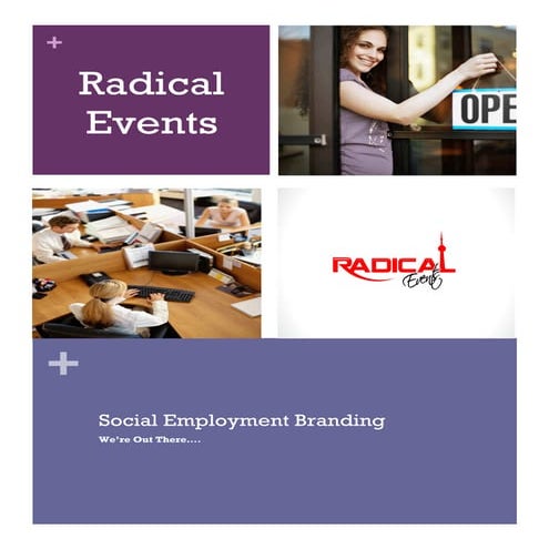 Radical Events Social Employment Branding