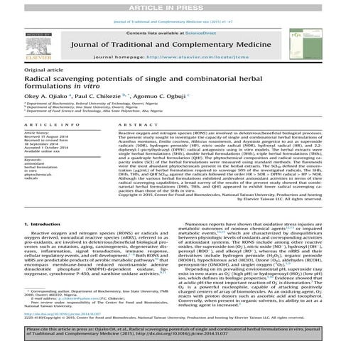 Radical scav poten  chikezie