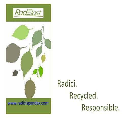 RadiciSpandex Eco Initiatives