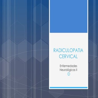Radiculopatia cervical