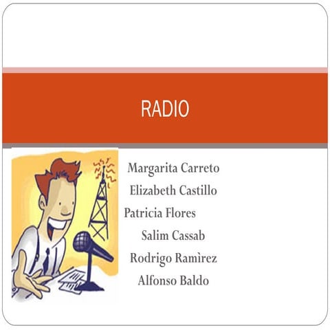 ETAPAS DE PRODUCCIÓN DE RADIO