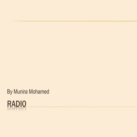 Radio