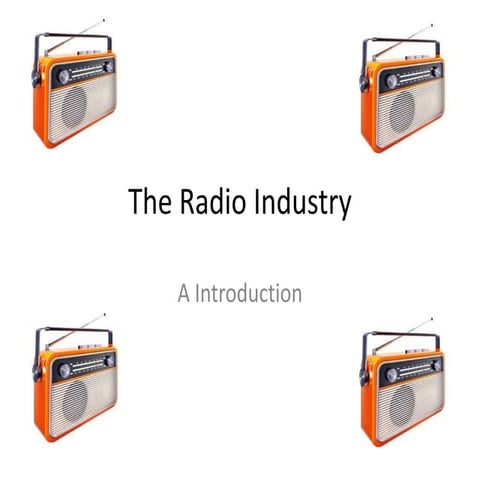 Radio   more depth - lesson 1