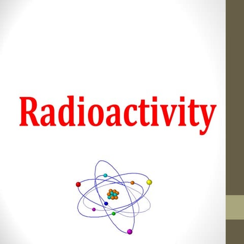 Radioactivity