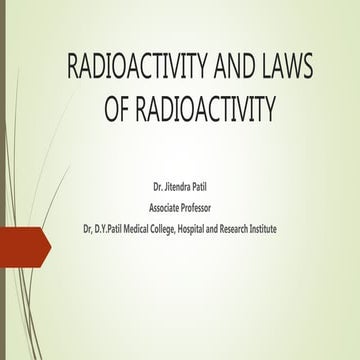 Radioactivity and laws of radioactivity