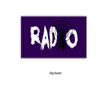 Radio advertising assignment