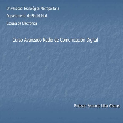 Radiocomunicaciòn movil