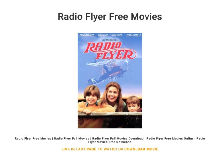 Radio Flyer Free Movies