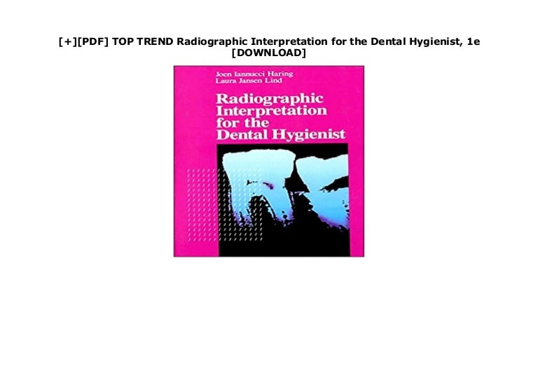 PDF] TOP TREND Radiographic Interpretation for the Dental Hygieni…