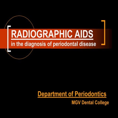 radiographic aids in the diagnosis of periodontal disease.ppt