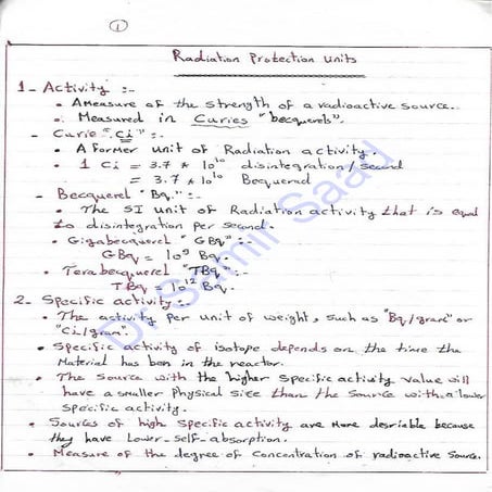 ASNT Radiographic Testing  Level III Notes - Dr. Samir Saad (Handwriting)