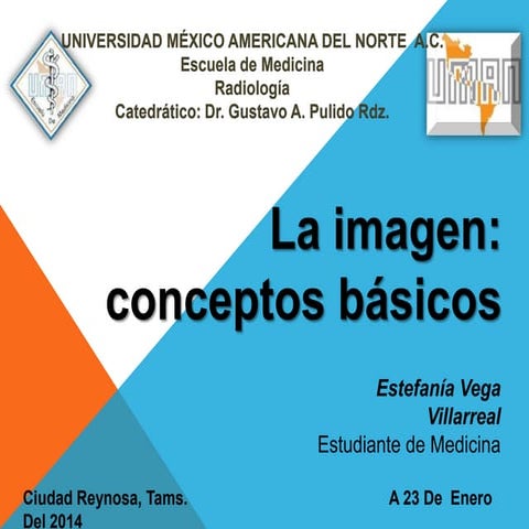 Radiología. La imagen. Conceptos básicos