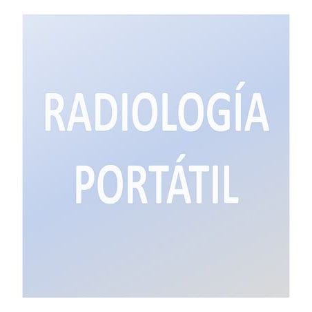 Radiografía portatil
