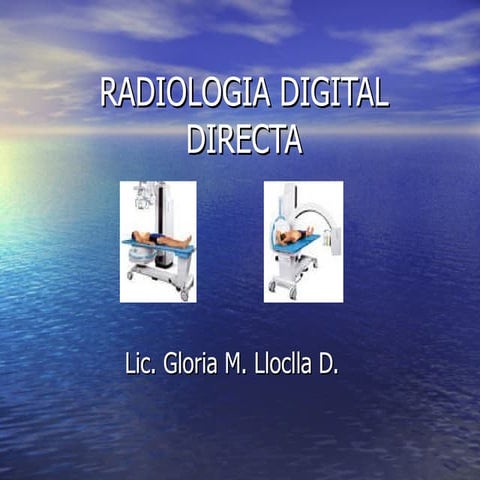 Radiologia digital directa