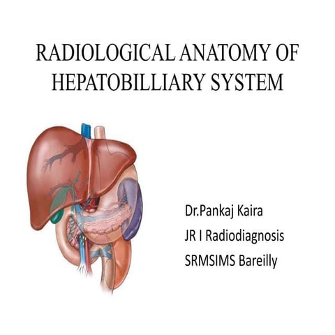 Radiological anatomy of hepatobiliary system