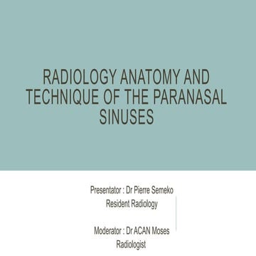 RADIOLOGICAL ANATOMY OF PNS Dr Pierre.pptx