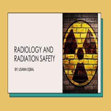 RADIOLOGY AND RADIATION SAFETY lecture3.pptx