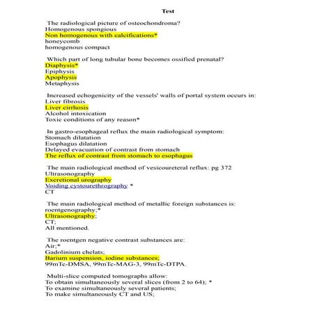 Radiology mcqs module 2   