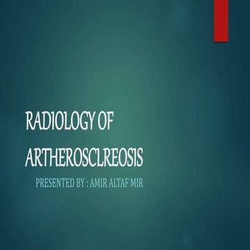 Radiology of artherosclreosis   copy
