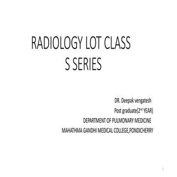 Radiology in pulmo cases part 2 in depth