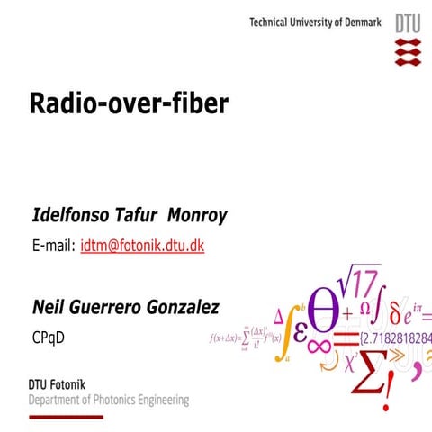 Radio overfiber tutorial_iwt_2013_nggo