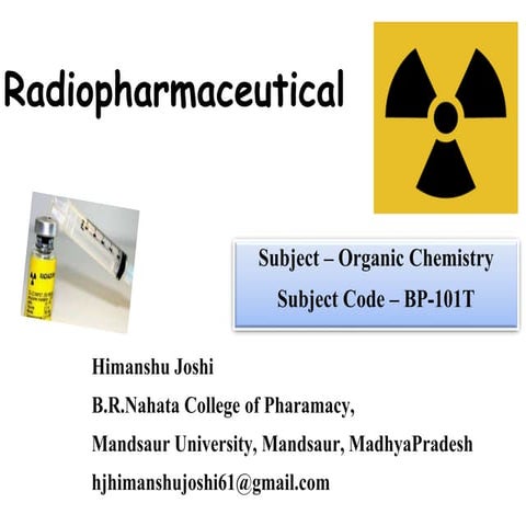 Radiopharmaceutical 