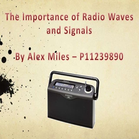 Radio Waves Presentation