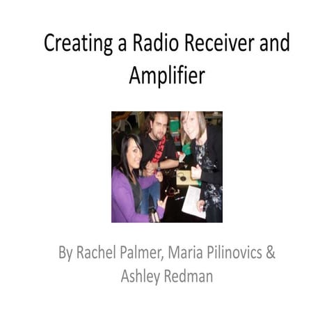 Radio Lab Report | PPTX