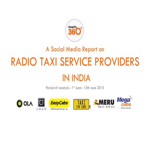 Uber and Ola are the Biggest Rivals on Social Media