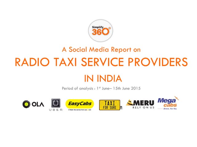 Uber and Ola are the Biggest Rivals on Social Media