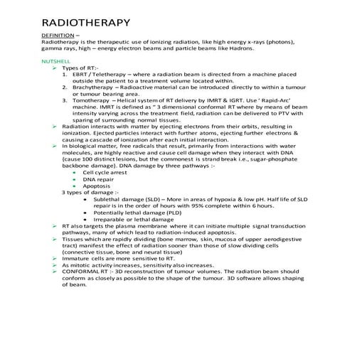 PRINCIPLE AND PRACTICE OF RADIOTHERAPY .ppt