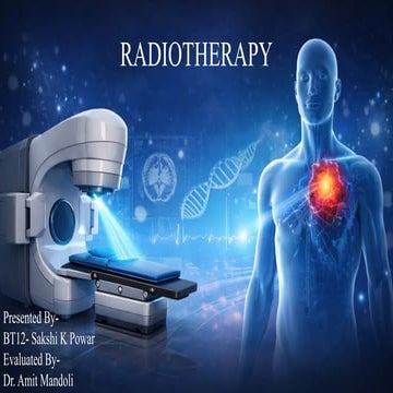 Radiotherapy Final.pptx ghbv dry tyh jig | PPTX