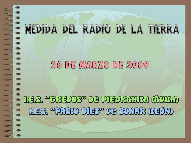 Radio de la Tierra
