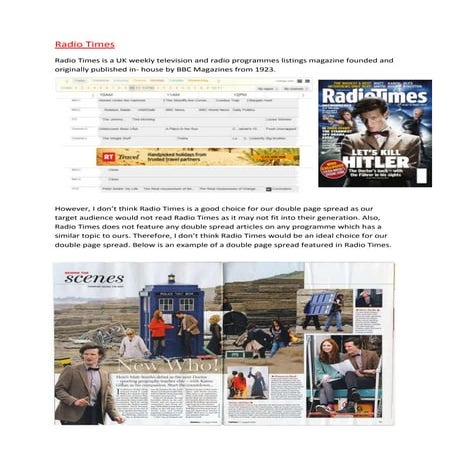 Tv choice | DOCX