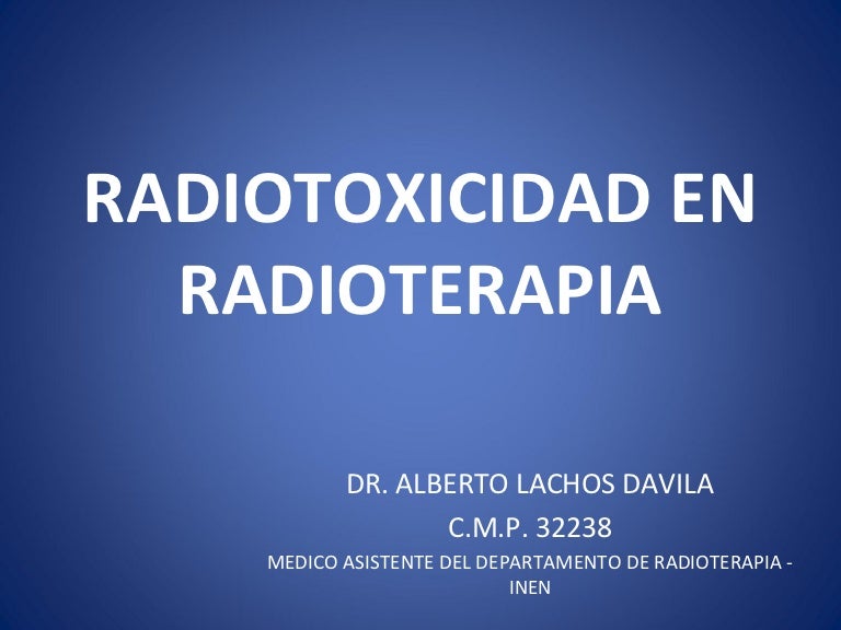 radioprotección de la braquiterapia de próstatas radioprotección de la braquiterapia de próstatas