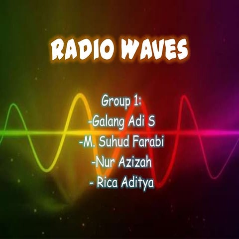 Radio waves/ Gelombang Radio SMAKBO 57 2013