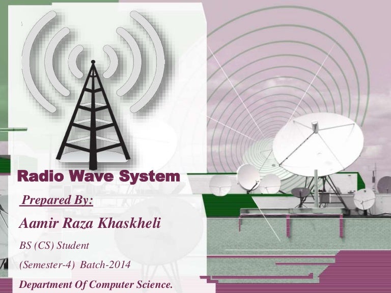 Radio wave system