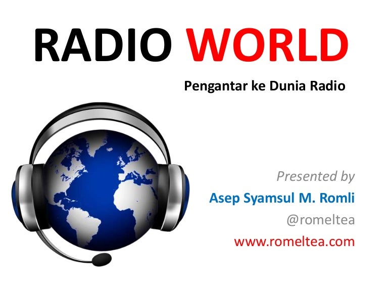 Radio World Today Media & Pendengar Radio Saat Ini
