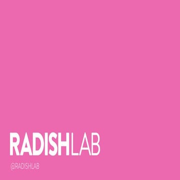 Alana Range, Principal and Creative Director at Radish Lab - "Storytelling wi...
