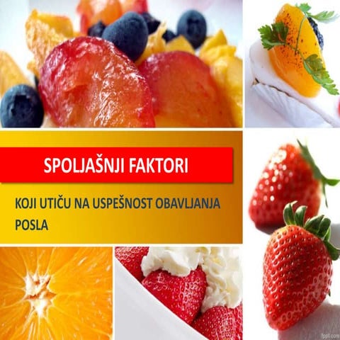 Rad i spoljasnji faktori | PPTX