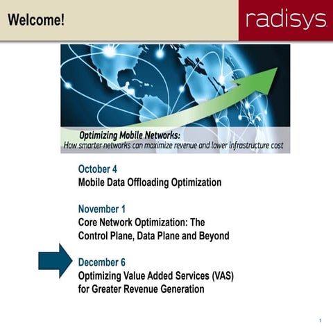 Radisys Optimizing VAS for Greater Revenue Generation