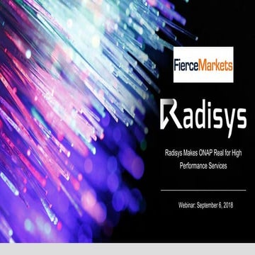 Radisys/Orange/Strategy Analytics Webinar 090618