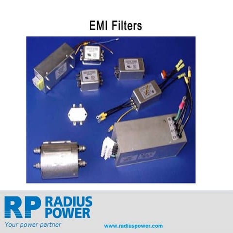 Radius Power Single Phase EMI Filter Solution | PPT