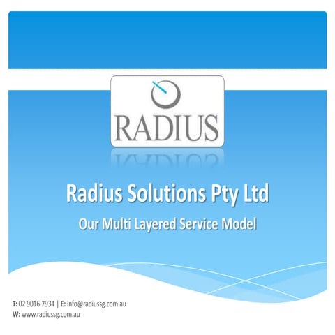 Radius services presentation v2