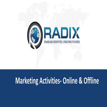 Radix marketing final