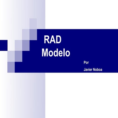Modelo rad | PDF
