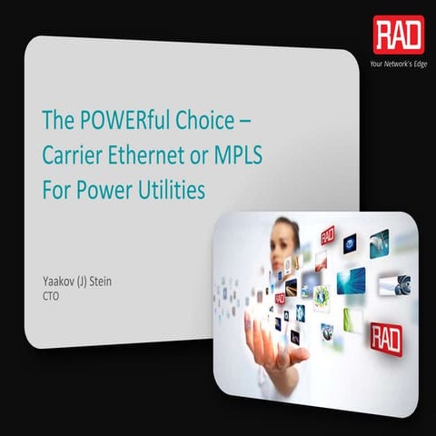 MPLS Transport network for power utilities