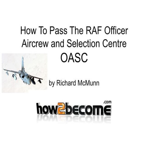 RAF Officer OASC Hints and Tips