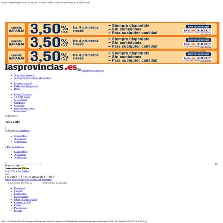 Rafael aleman-presenta-fnac-20091109